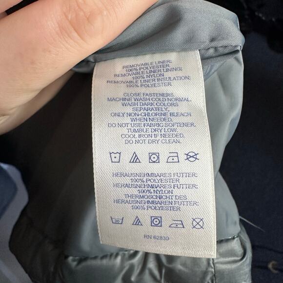 Mens lands end 2 in 1 grey insulated jacket size XL - Picture 8 of 8